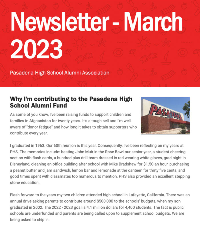 Newsletter - Mar 2023